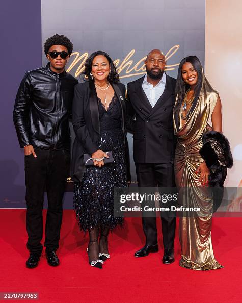 The Fuqua family at the Michael premiere, Brando and Antoine in Ron Tomson
