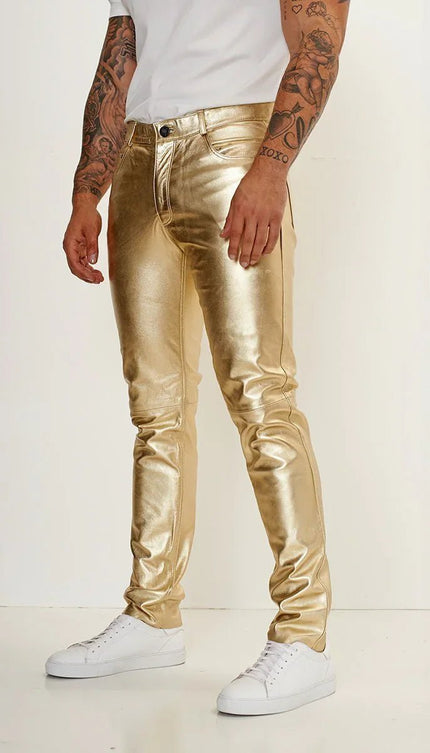 Premium Leather Pants - Ron Tomson