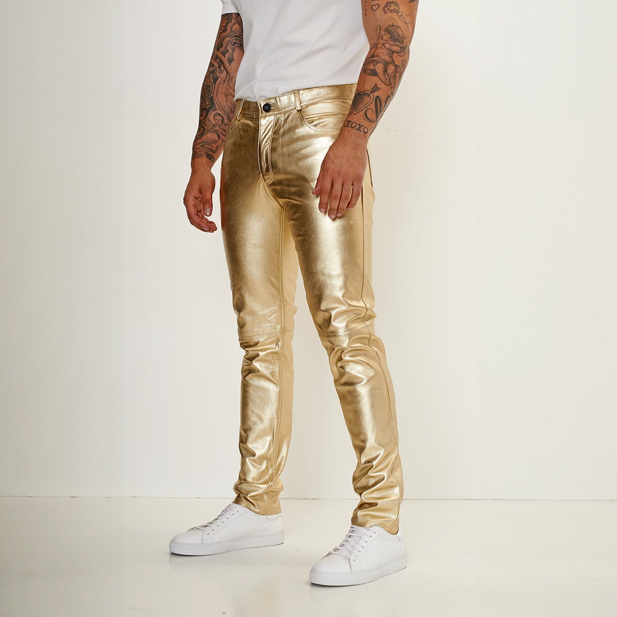 RT Leather Pants - Ron Tomson