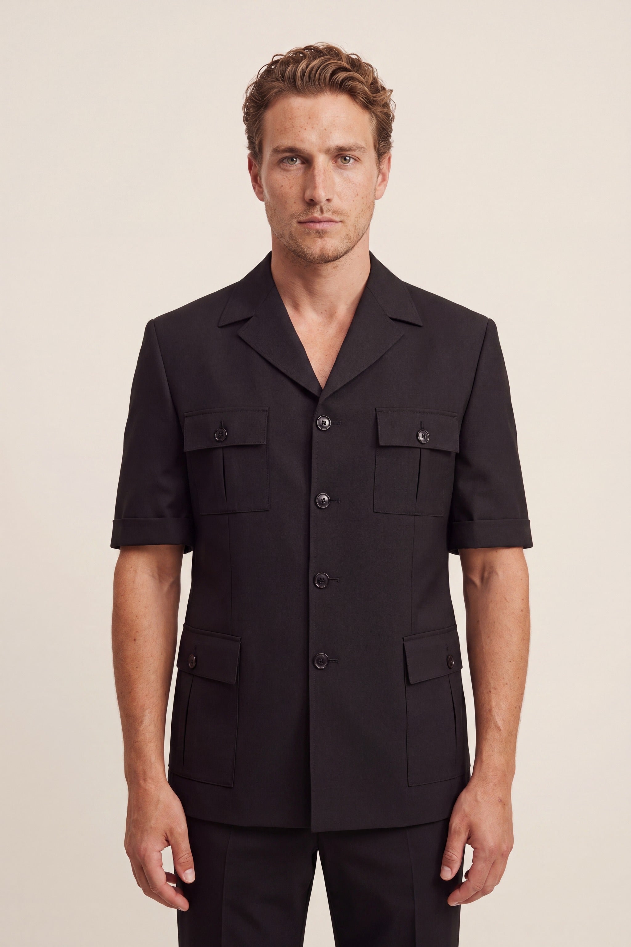 Short Sleeve Safari Suit