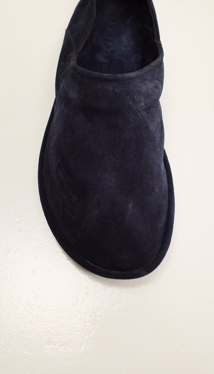 Suede Espadrilles with Italian Rubber Sole - Navy