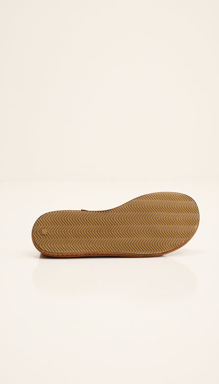 Suede Espadrilles with Italian Rubber Sole - Brown Suede