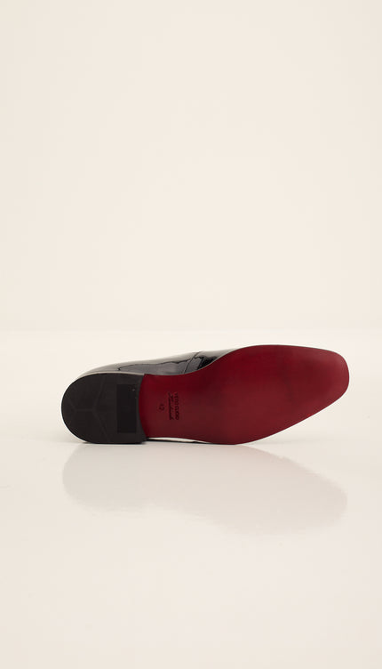 Mocasín de charol - Negro