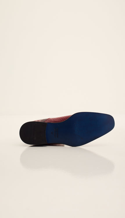 Essential Chelsea Boot - Red Embossed