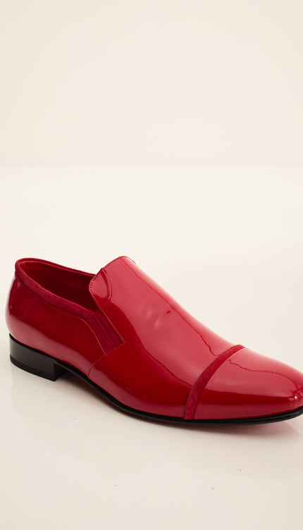 Mocasín de charol - Negro