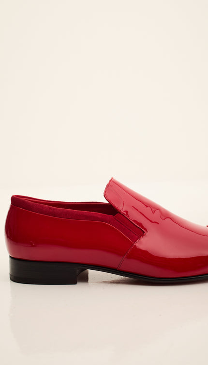 Mocasín de charol - Negro