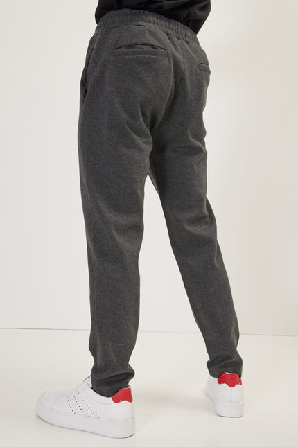 Men's Drawstring Joggers - Anthracite | Ron Tomson