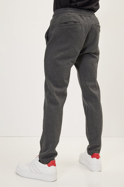 Men's Drawstring Joggers - Anthracite | Ron Tomson