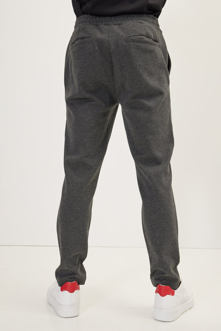 Men's Drawstring Joggers - Anthracite | Ron Tomson