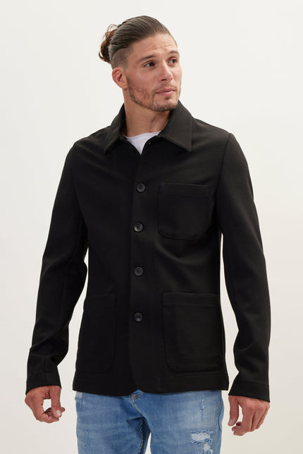 Men's Chore Coat - Black | Ron Tomson