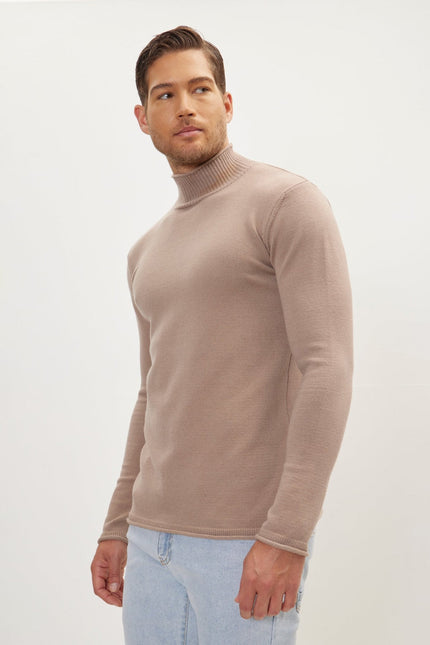 Men's Mock-Neck Sweater - Vizon | Ron Tomson