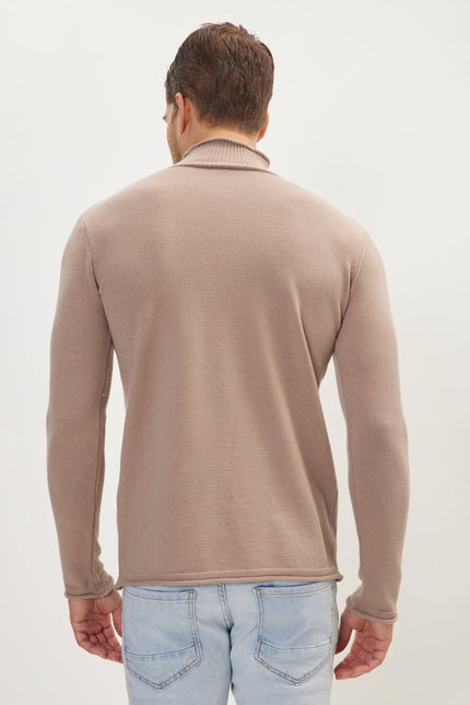 Men's Mock-Neck Sweater - Vizon | Ron Tomson