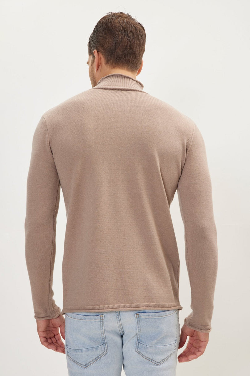 Men's Mock-Neck Sweater - Vizon | Ron Tomson