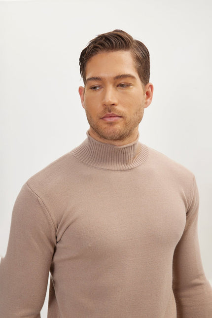 Men's Mock-Neck Sweater - Vizon | Ron Tomson