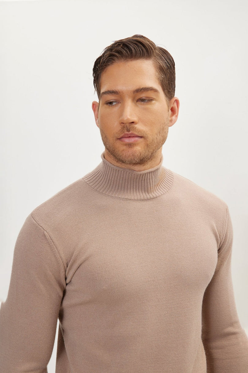 Men's Mock-Neck Sweater - Vizon | Ron Tomson