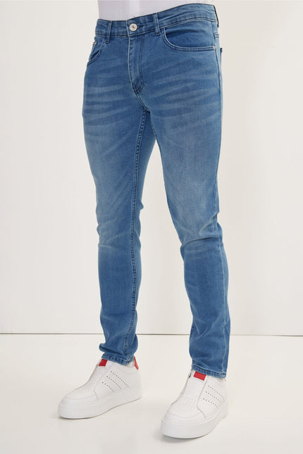 Men's Slim Fit Jean - Dark Navy | Ron Tomson