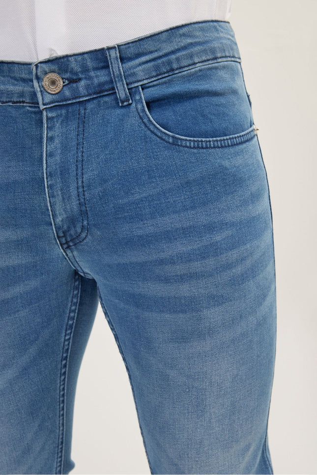 Men's Slim Fit Jean - Dark Navy | Ron Tomson