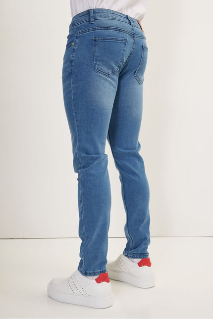 Men's Slim Fit Jean - Dark Navy | Ron Tomson