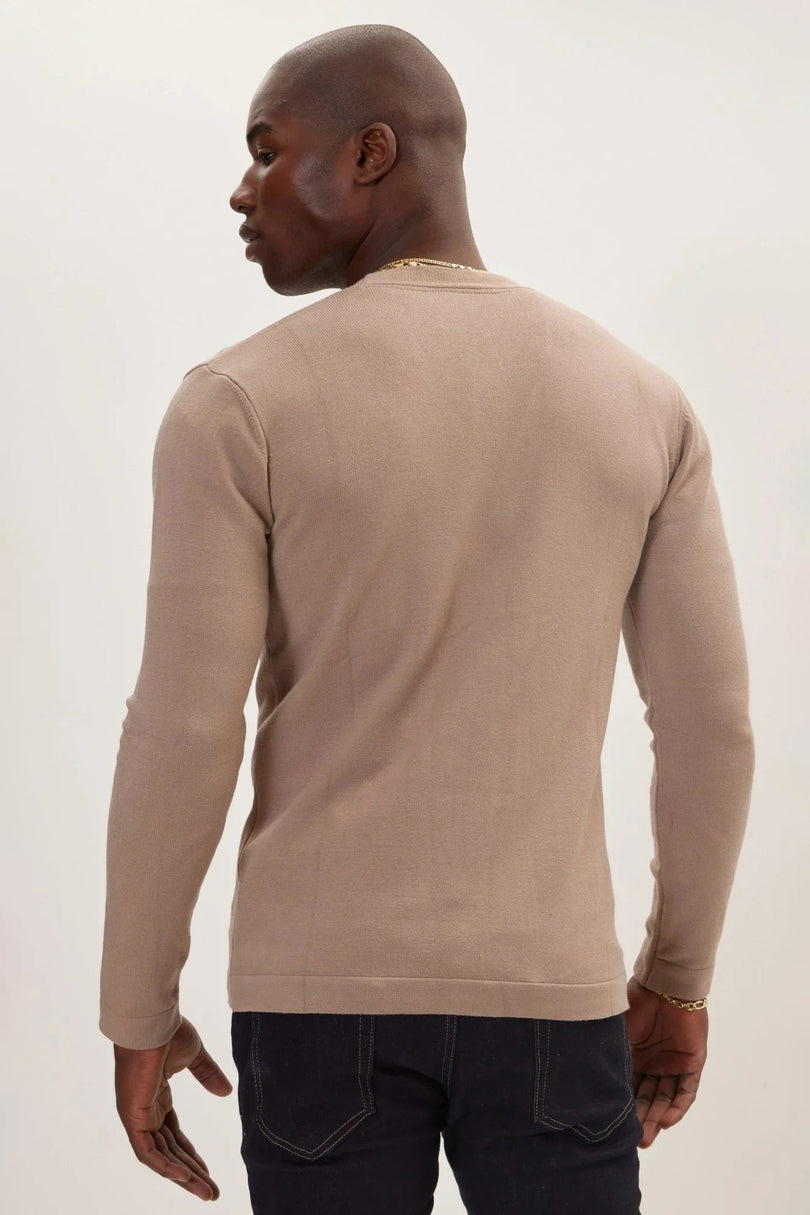 Men's V-Neck Cardigan - Vizon | Ron Tomson