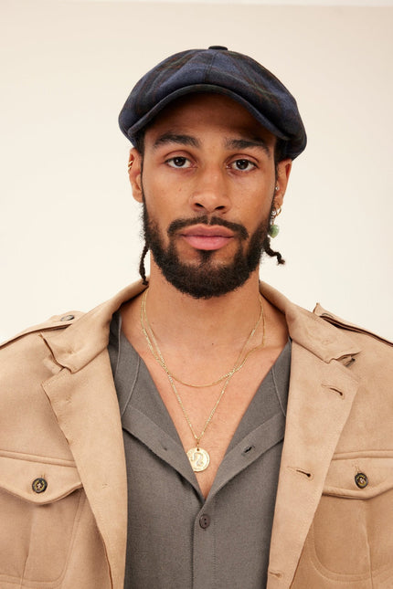 Men's Microsuede Lightweight Safari Jacket - Stone | Ron Tomson