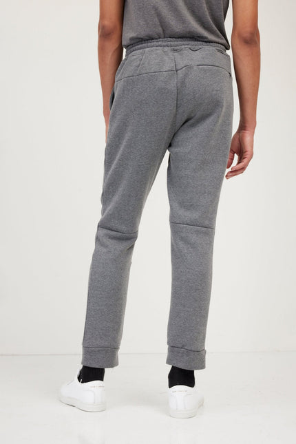 Men's Fitted Drawstring Jogger Pants - Anthracite | Ron Tomson