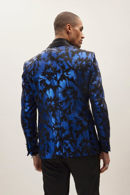 Men's Floral Shawl Lapel Tuxedo Jacket - Parliament | Ron Tomson