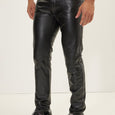 Lambskin Leather Pants - Black
