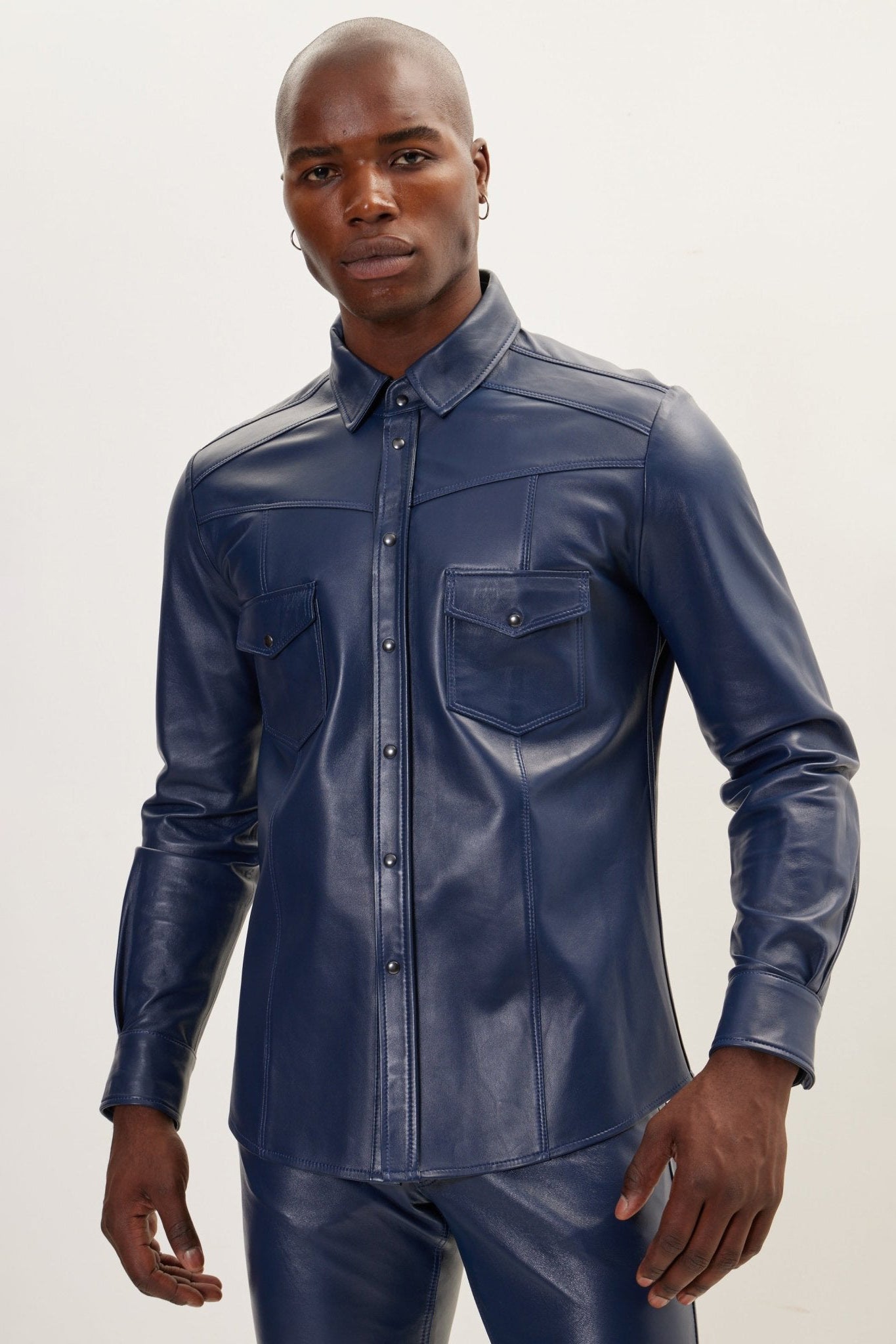 トップス SO by alexander van slobbe leather shirt 23809322025045.jpg?v=1778954589