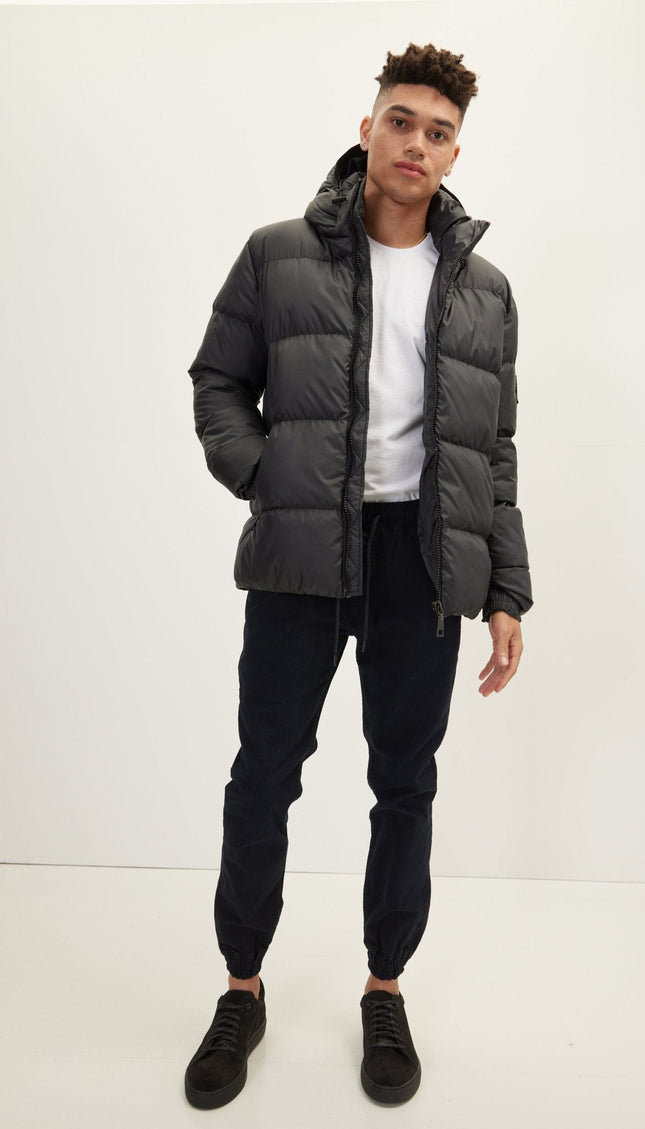 Puffer Jacket - Black