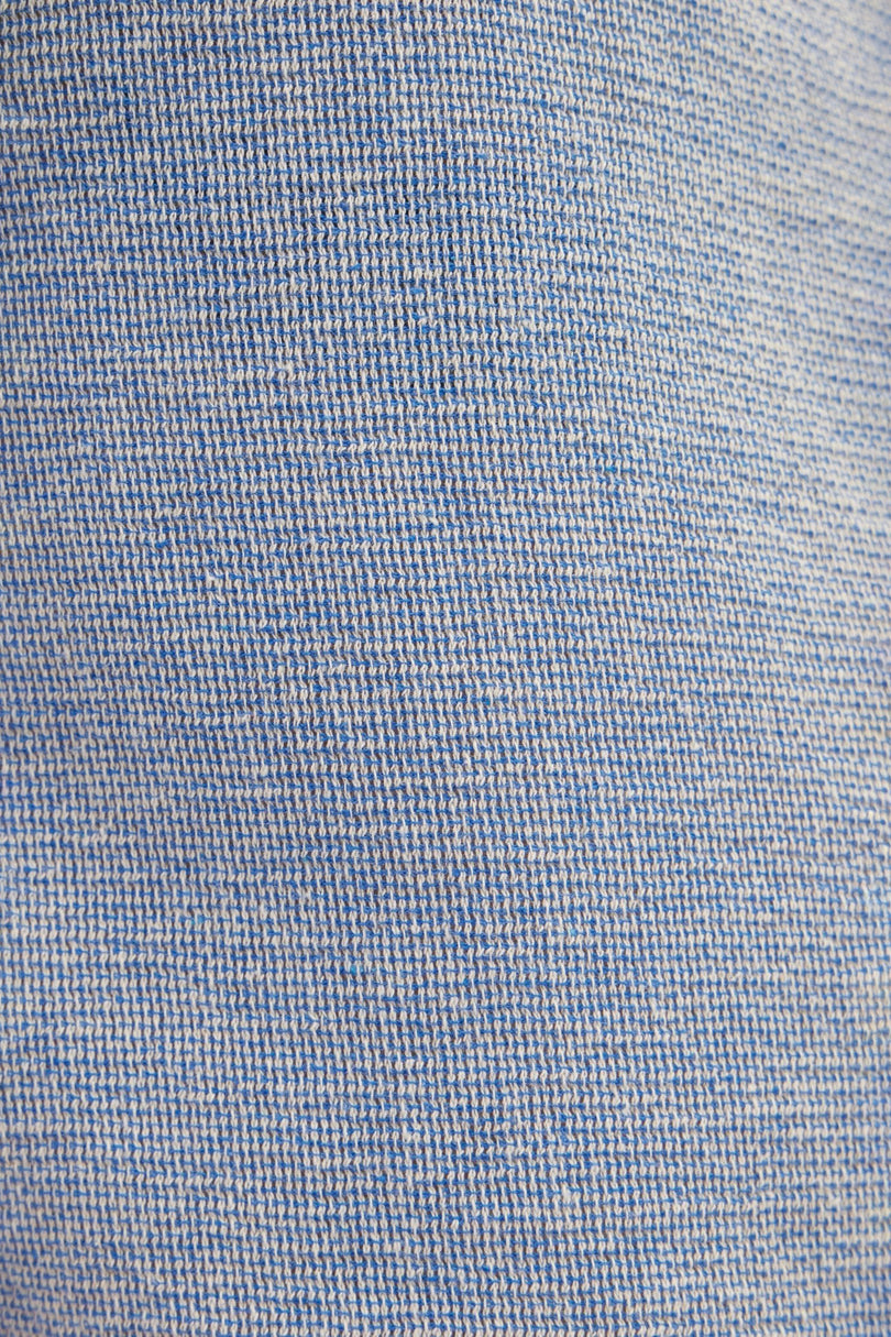 Men's Cotton Polo Shirt - Blue | Ron Tomson