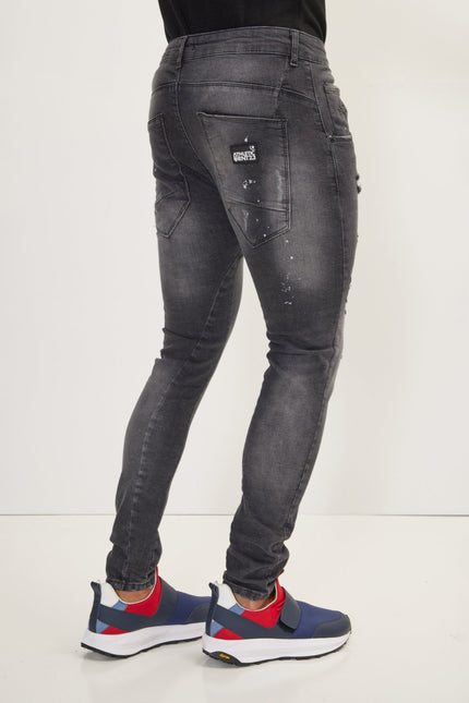 Men's Slim-Fit Jeans - Anthracite | Ron Tomson