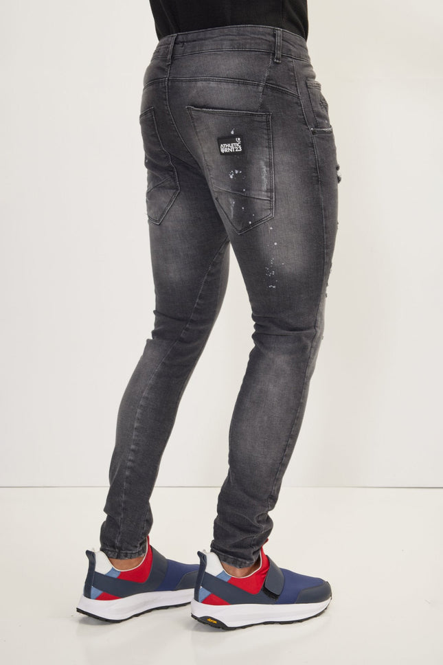 Men's Slim-Fit Jeans - Anthracite | Ron Tomson