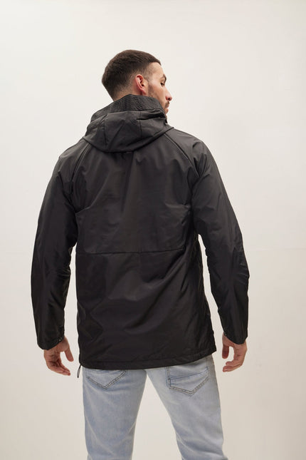 Men's Tailored Raincoat - Black | Ron Tomson