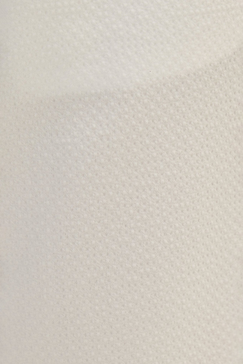 Men's Cotton Drawstring Shorts - Off-White | Ron Tomson