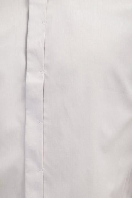 Hidden Placket Dress Shirt - Grey