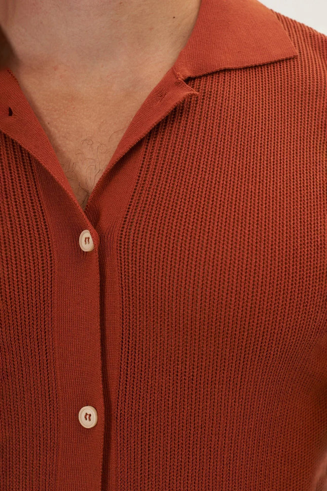 See Through Mesh Top - Tile
