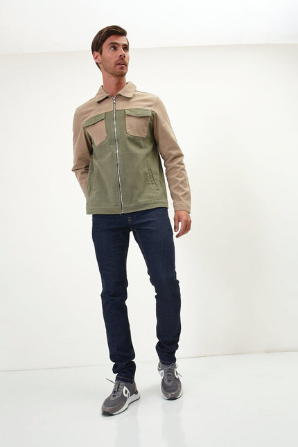 Men's Sleek Tapered Jeans - Dark Blue | Ron Tomson