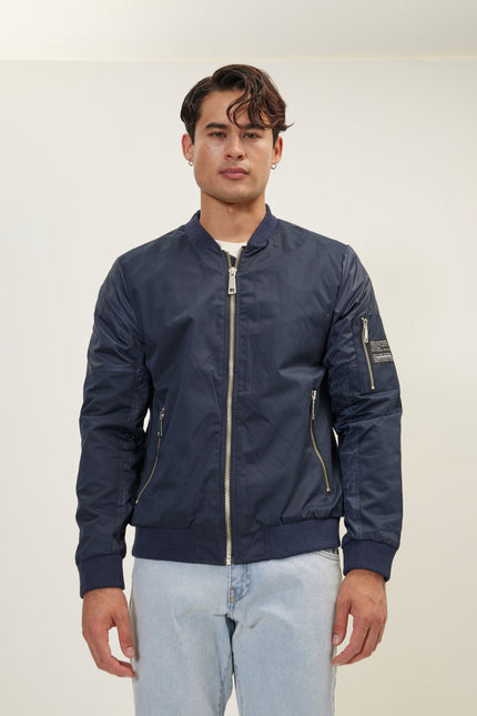 Men's Spring Sports Jacket - Navy | Ron Tomson