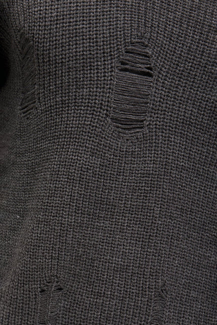 Men's Two Piece Distorted Sweater - Anthracite | Ron Tomson