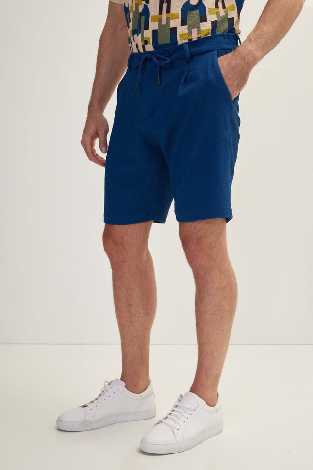 Men's Waffle Cotton Drawstring Shorts - Hawaii | Ron Tomson