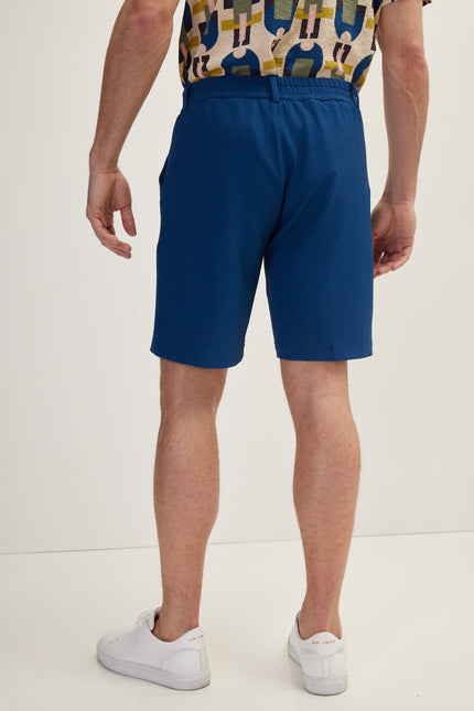 Men's Waffle Cotton Drawstring Shorts - Hawaii | Ron Tomson