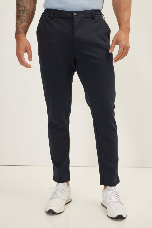 Tailored Weekend Slacks - Navy