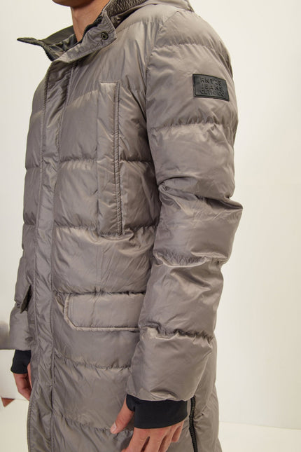 Men's Long Hooded Parka - Vizon | Ron Tomson