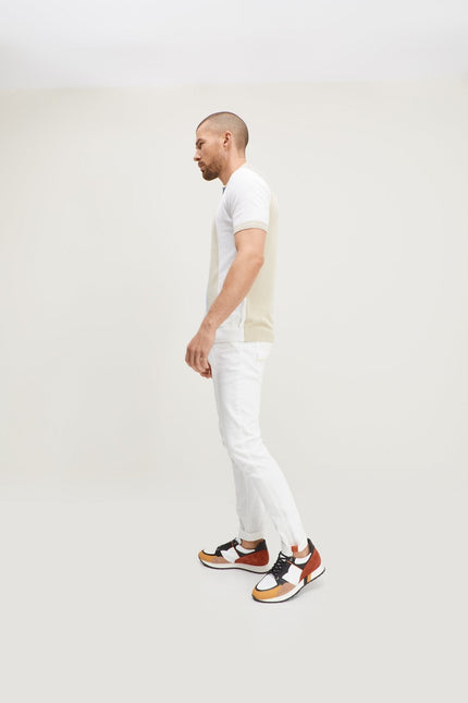 Slim Fit Skinny Denim Jeans - White