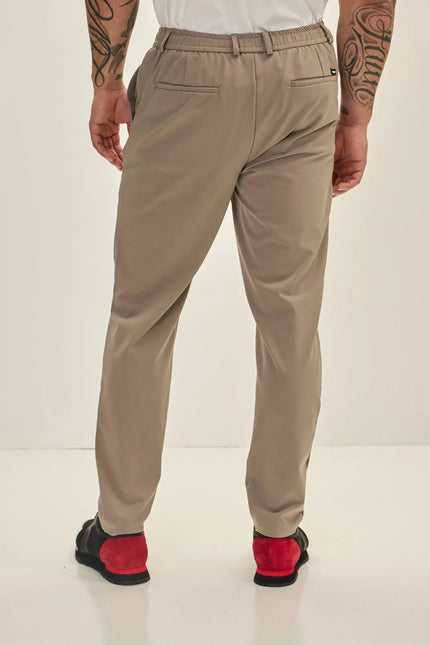 Men's Wrinkle-Free Tapered Travel Pants - Vizon | Ron Tomson
