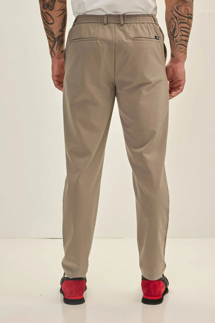 Men's Wrinkle-Free Tapered Travel Pants - Vizon | Ron Tomson