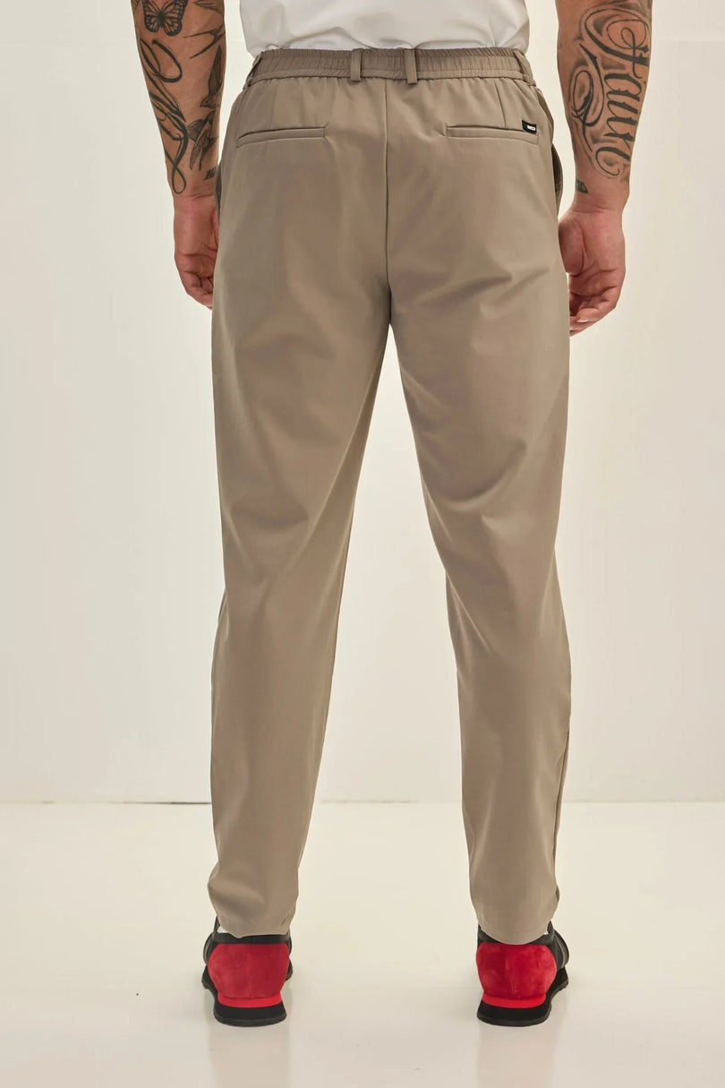 Men's Wrinkle-Free Tapered Travel Pants - Vizon | Ron Tomson