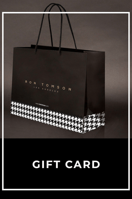 The Ron Tomson Gift Card | Ron Tomson