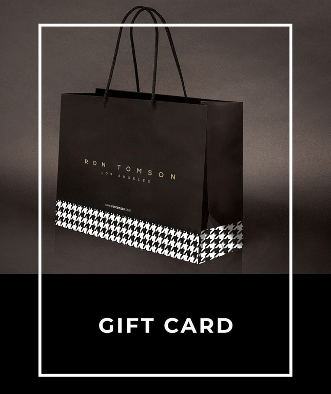 The Ron Tomson Gift Card | Ron Tomson