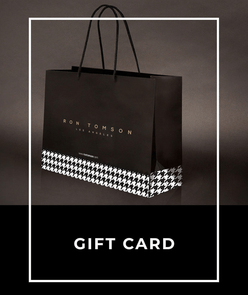 The Ron Tomson Gift Card | Ron Tomson